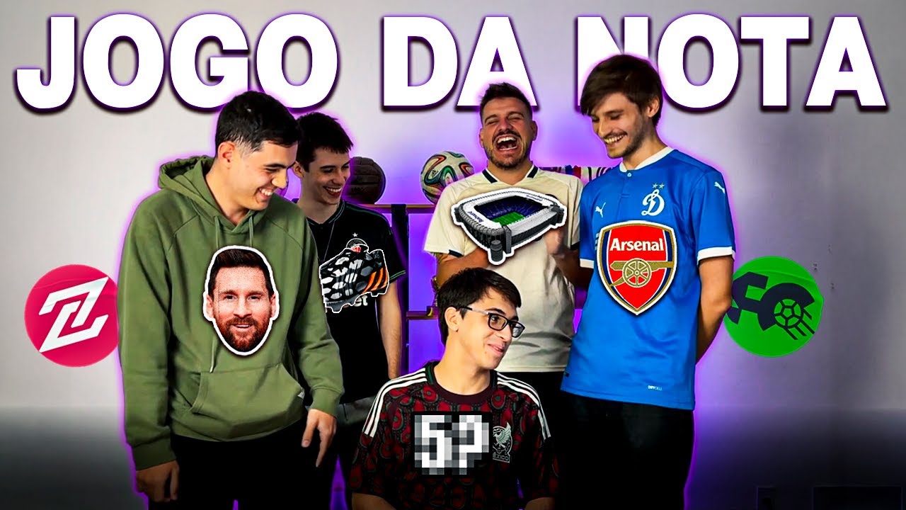FIZEMOS O JOGO DA NOTA VERSÃO FUTEBOL