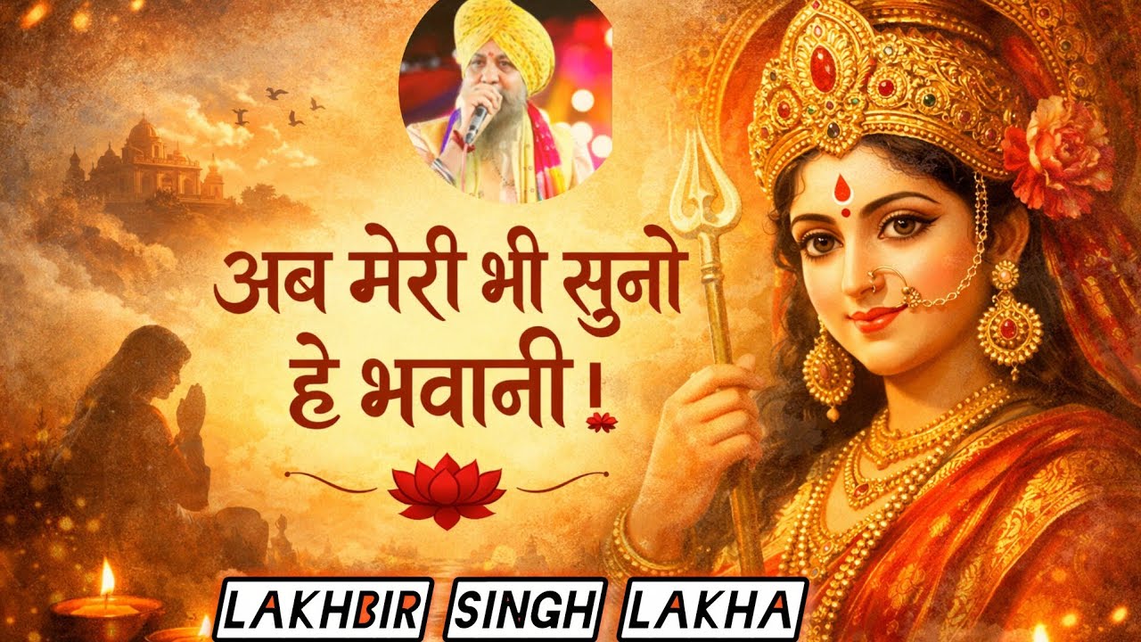अब मेरी भी सुनो हे मात भवानी ।। Ab meri bhi Suno h mat bhawani🙏Mata Rani Bhajan Lakhbir Singh Lakha 