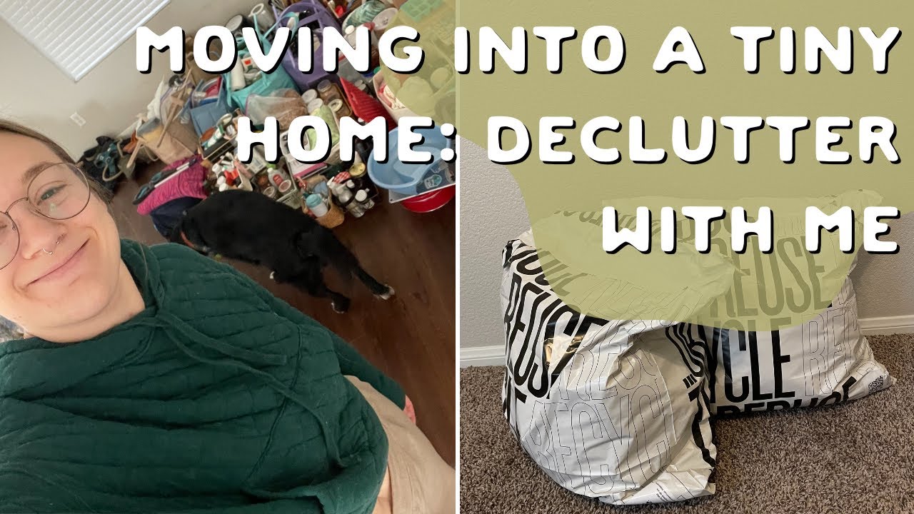I decluttered my ENTIRE home to move into an RV pt 1