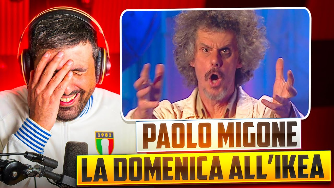 [ZELIG] DOMENICA ALL'IKEA | PAOLO MIGONE | REACTION