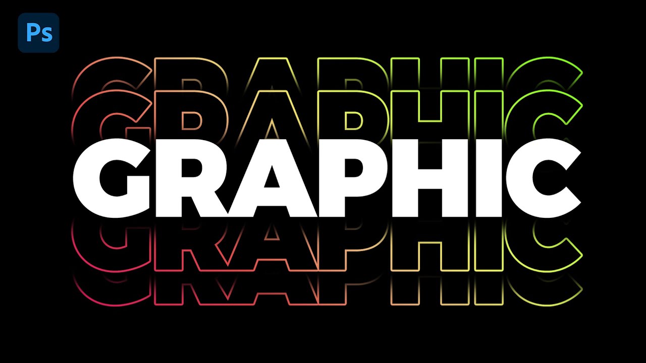 Typography Effect in Photoshop - Easy Tutorial