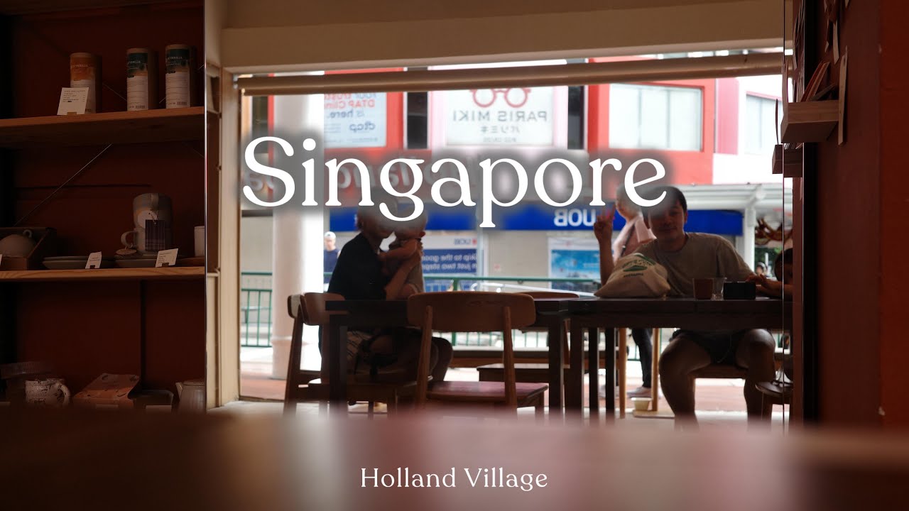 Slow family mornings grabbing breakfast at Holland Village
