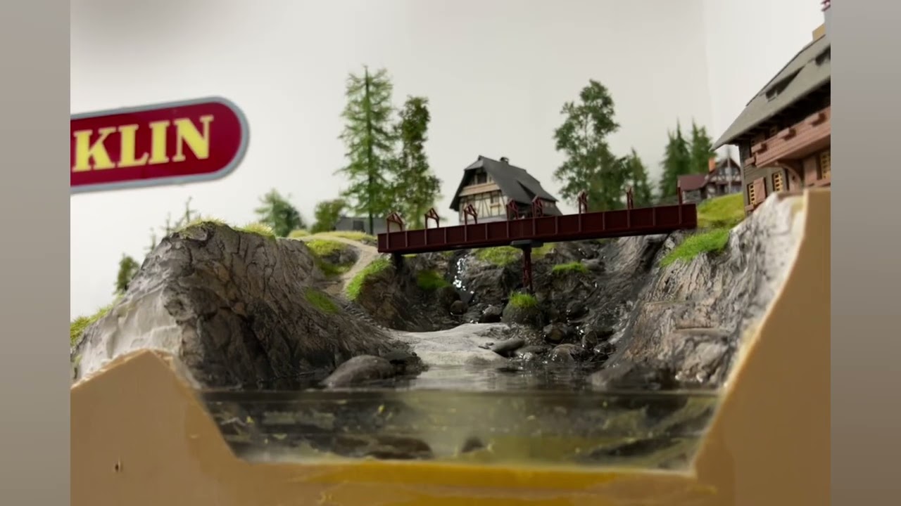 De waterval, “making off”