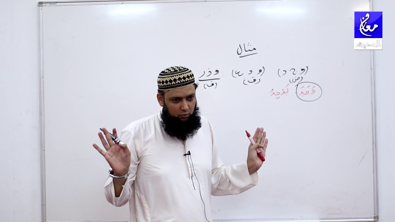 Quranic Arabic Learning Lesson 63 (غير صحيح فعل , مثال)