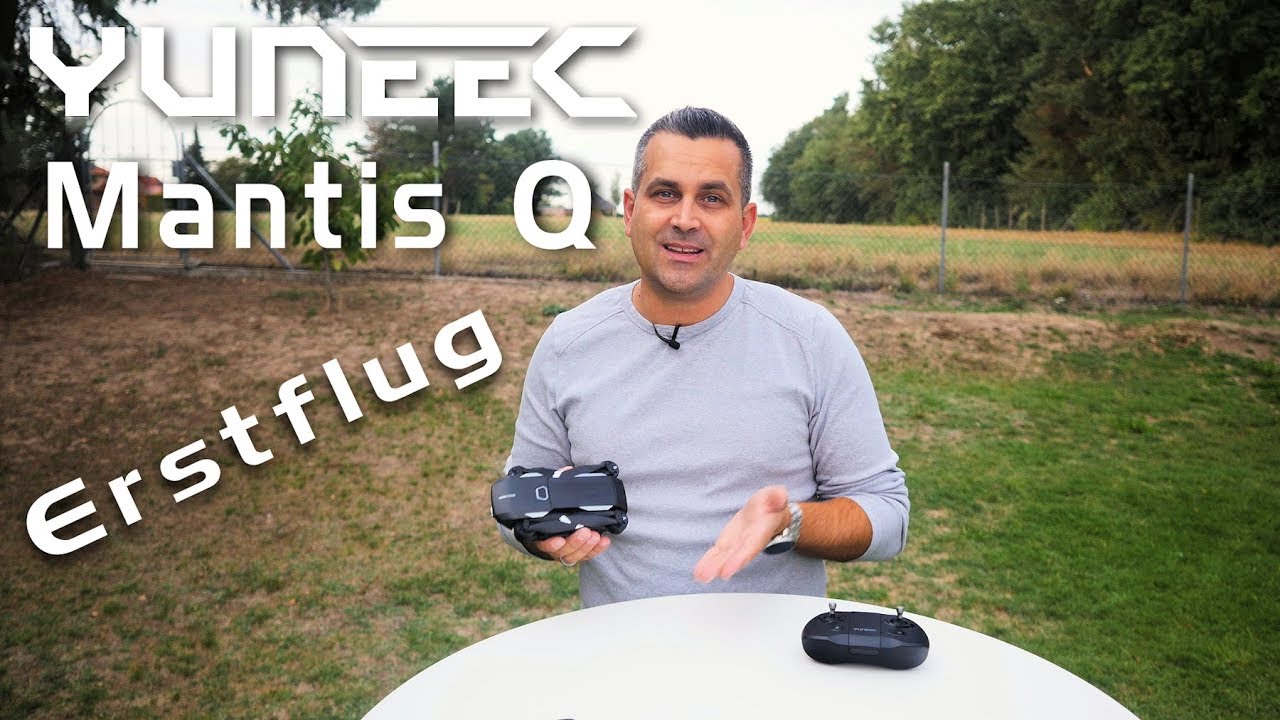 Mantis Q Drohne von Yuneec - Erstflug und Beispielaufnahmen // Deutsch