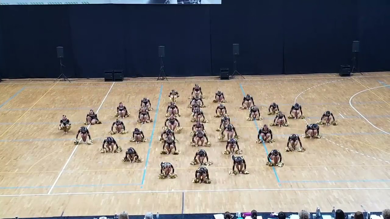 NBTA World Competition Twirling Lillehammer 2018 - Pompons Team - France