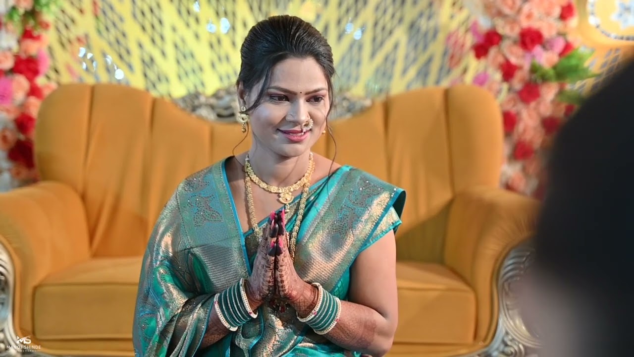AARTI GAWALI WEDS RUGVED SHAHANE SAKHAR PUDA