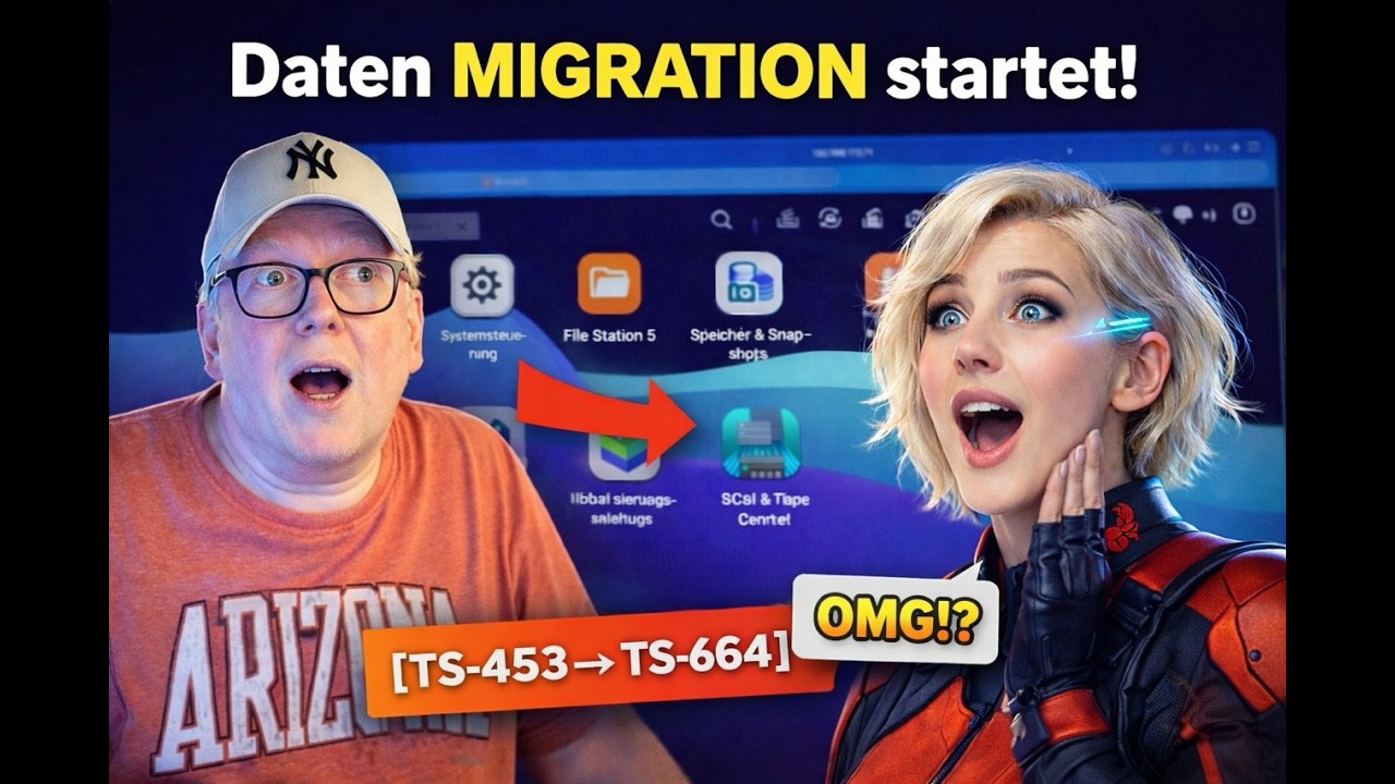 Datenmigration TS-453 zu TS-664