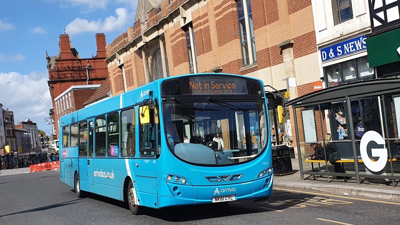 EXPRESS DRIVING: Route X12 | NK61CYL/1476 - Arriva North East: VDL SB200/Wright Pulsar 2