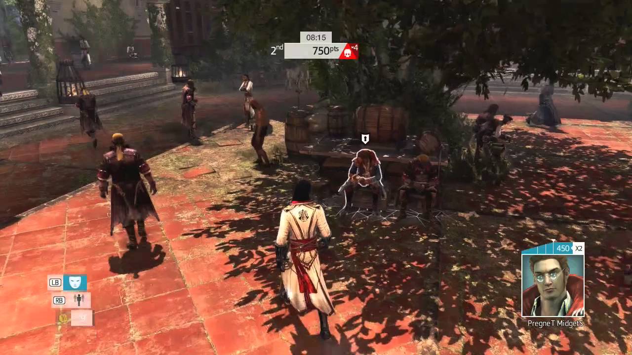 Perfect Focus Bench Kill 1500 pts -- Assassin's Creed 4: Black Flag multiplayer strategy clip