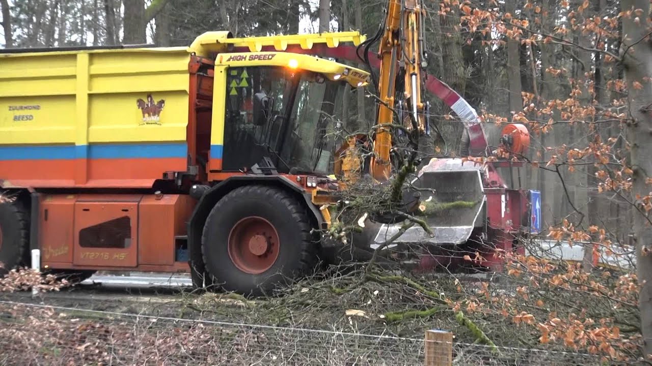 Vredo vt 2716 veenhuis bomen versnipperen