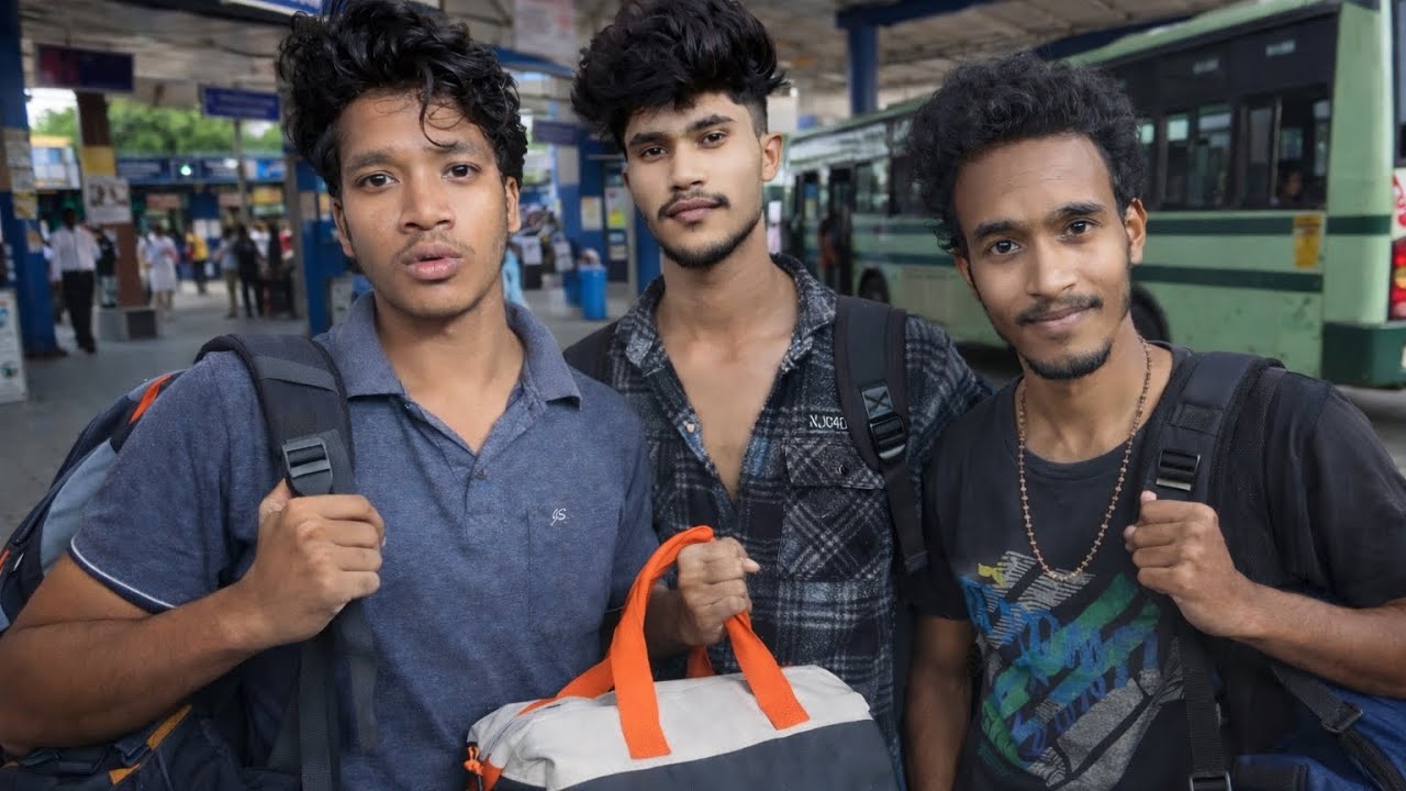 My friend and his Brother leve home 😟for money 💴ll TrotoVlog 