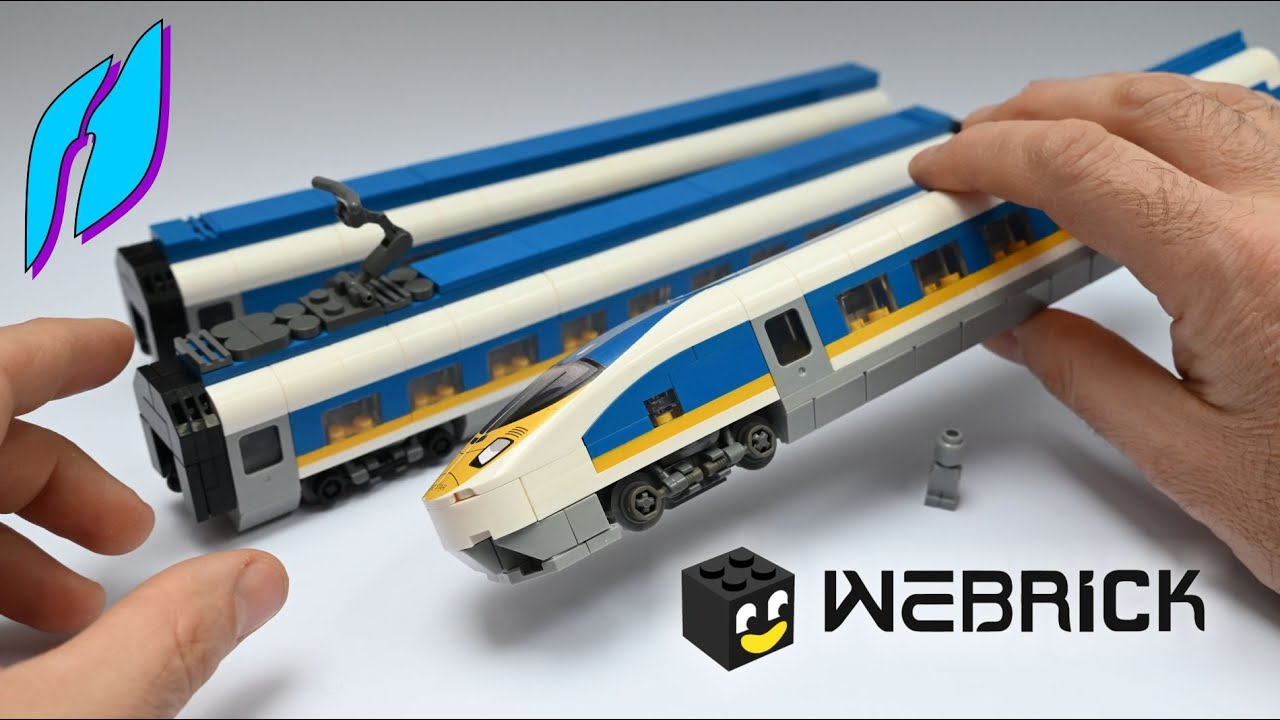 How to Build The Eurostar e320 (Webrick bricks) #lego #webrick #buildingblocks #toys #howto #train