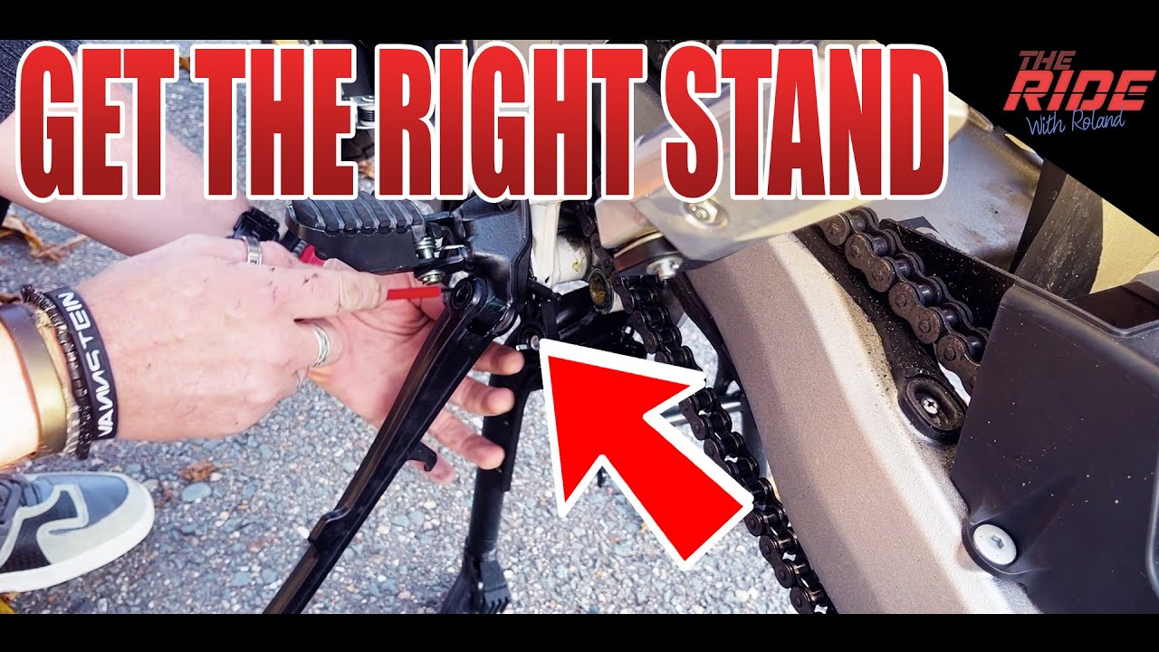 MOD #3 - Installing the Camel ADV Africa Twin CAMEL TOE side stand