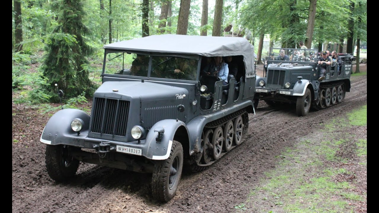 Militracks 2024 - Sd.kfz 7 in action.