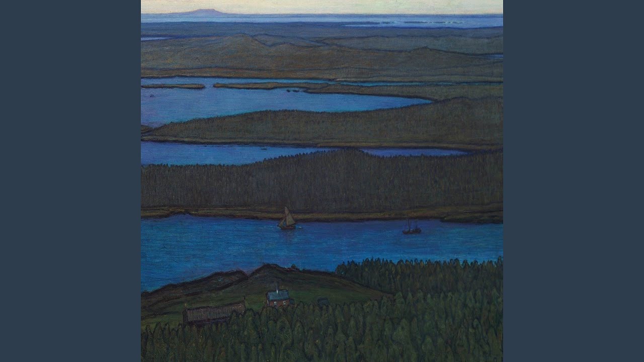Lake shimmers