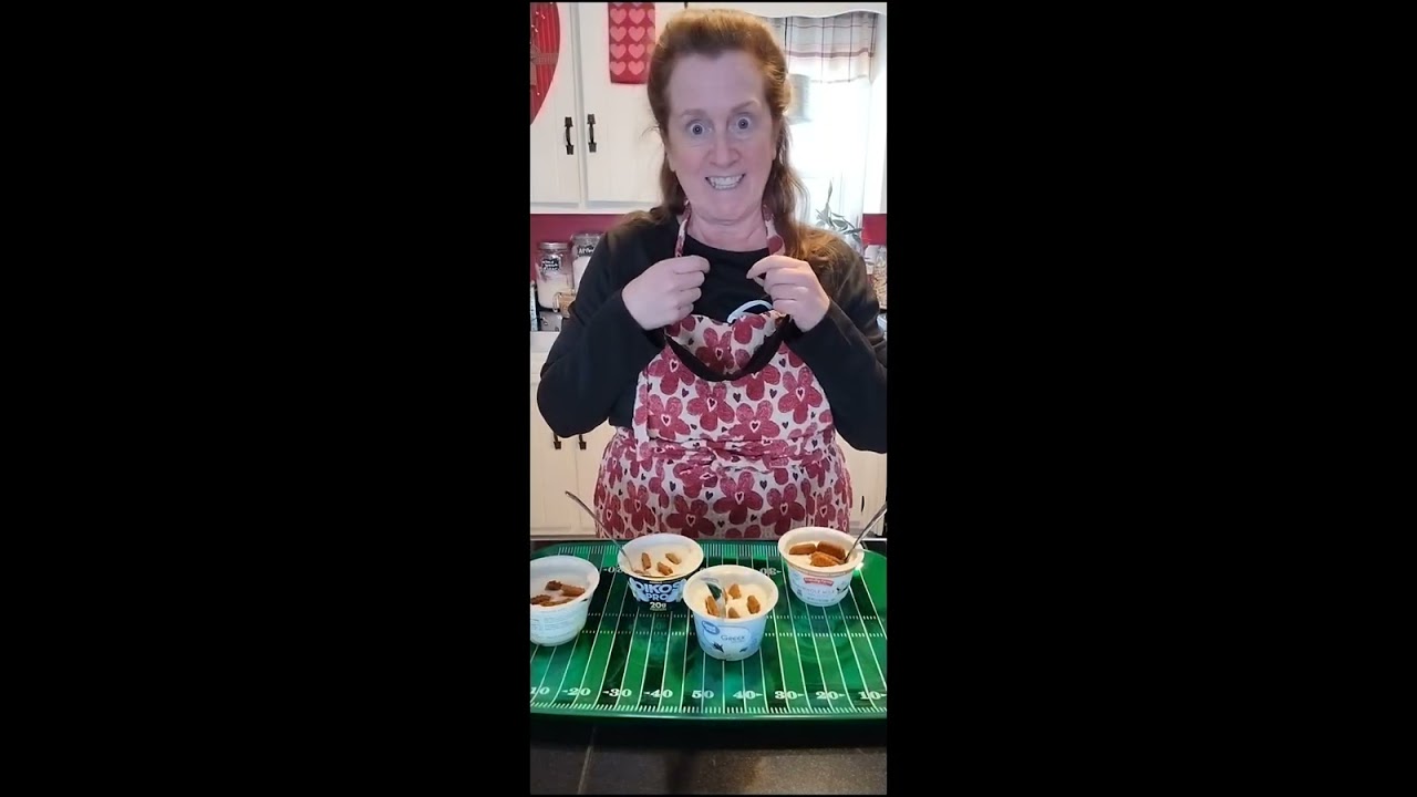 Trying different varieties of Greek yogurt for the cheesecake hack? #greekyogurt #viral #cheesecake
