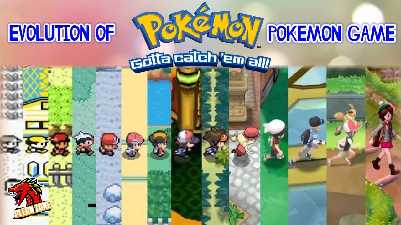Evolution of Pokemon Game (1996-2019) วิวัฒนาการของเกมส์โปเกม่อน