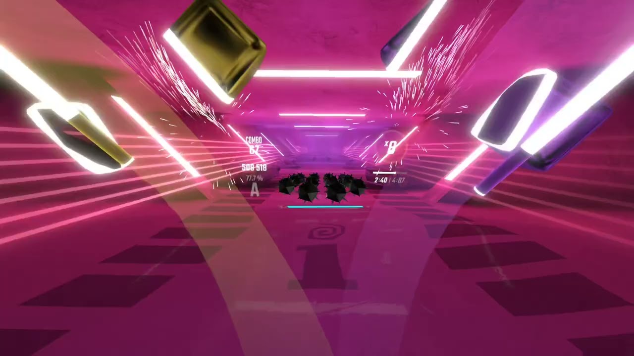 Livin' on a Prayer - Bon Jovi - Beat Saber (Expert) Gameplay VR