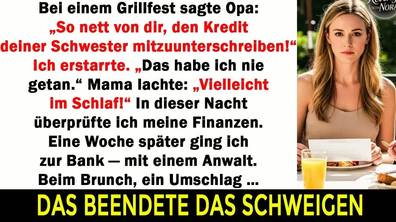 Der Grill war heiß, die Menge lächelte — bis er etwas sagte, das ich nie hätte hören sollen