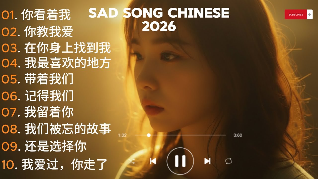 不是不想忘，是忘不了​|🎵 中文伤感歌曲 | Sad Chinese Song💔 不是歌太伤，是故事太像👍 点赞支持 | 📌 订阅陪伴