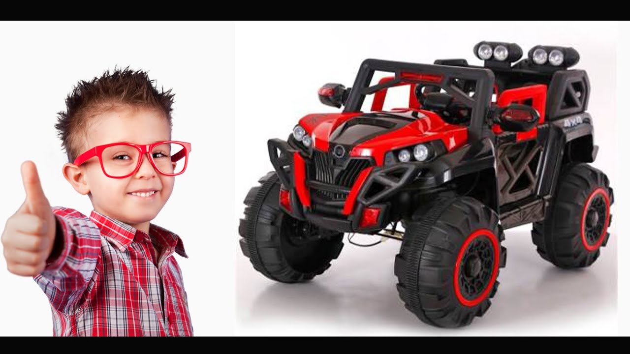Kids Jeep 2188 Unboxing & Assembling || BATTERY OPERATED JEEP BIG SIZE 1-9 AGE | BEST OUTDOOR USE