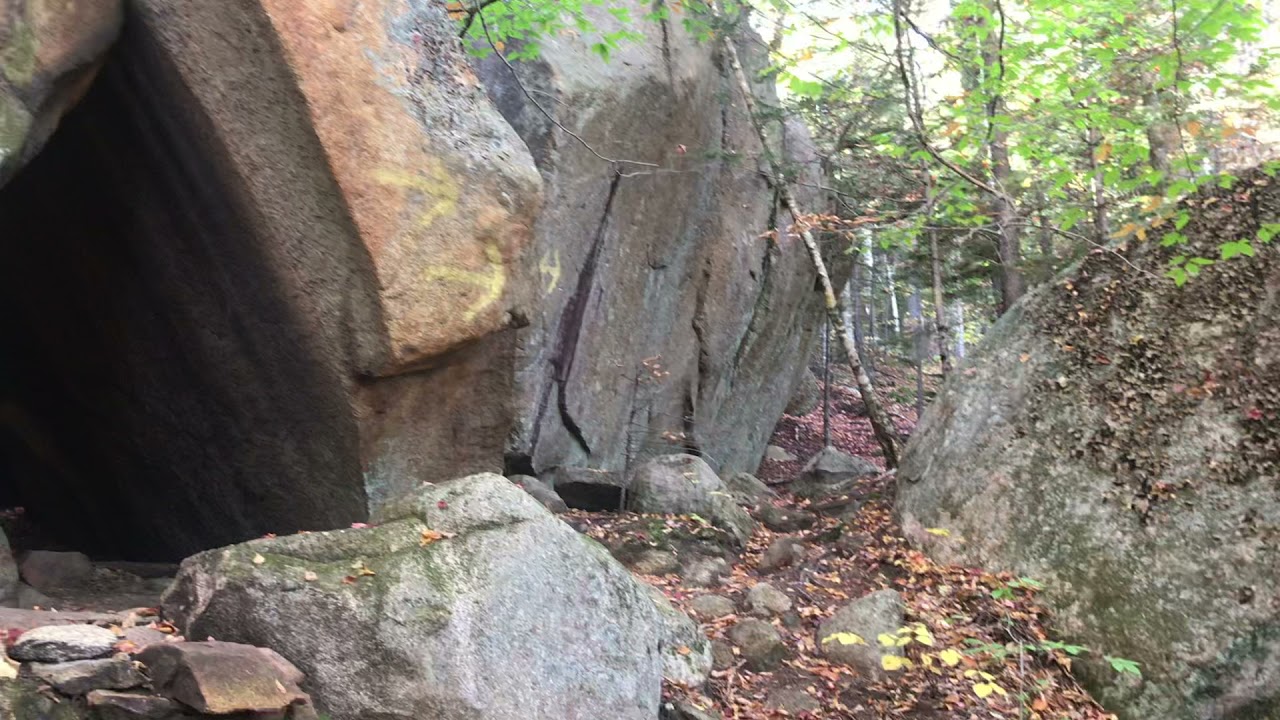 Big Rock Cave Wonalancet , New Hampshire October 21&rsquo;