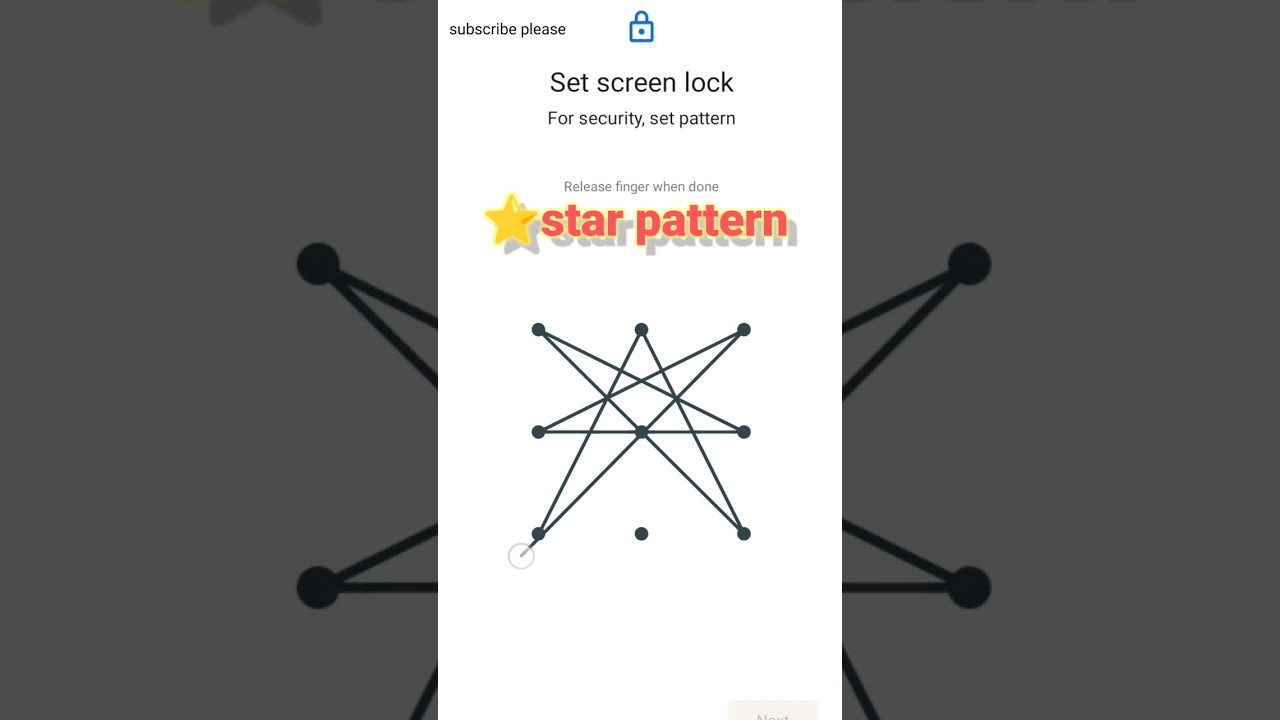 Star pattern lock !! #pattern #viral #shortsvideo #youtubeshorts #patternlock #starpattern #star