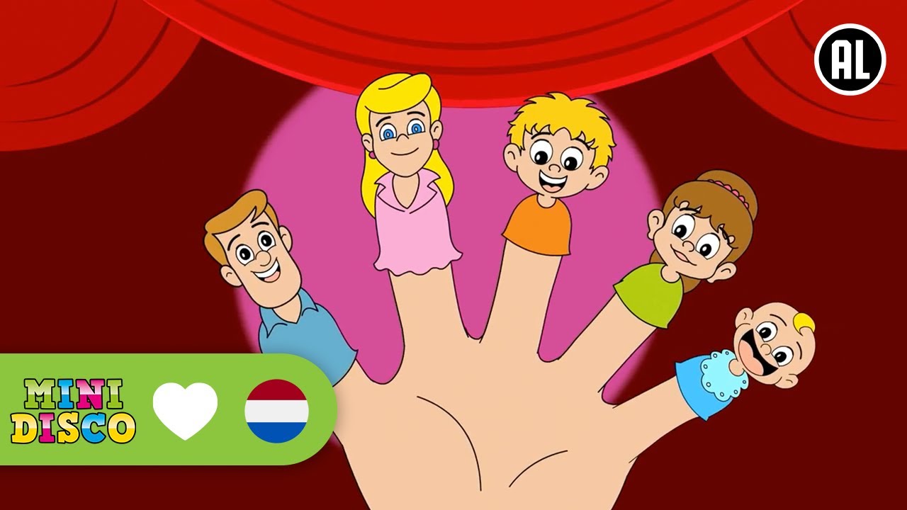 De Familie Vinger | Kinderliedjes | Liedjes voor Peuters en Kleuters | Minidisco