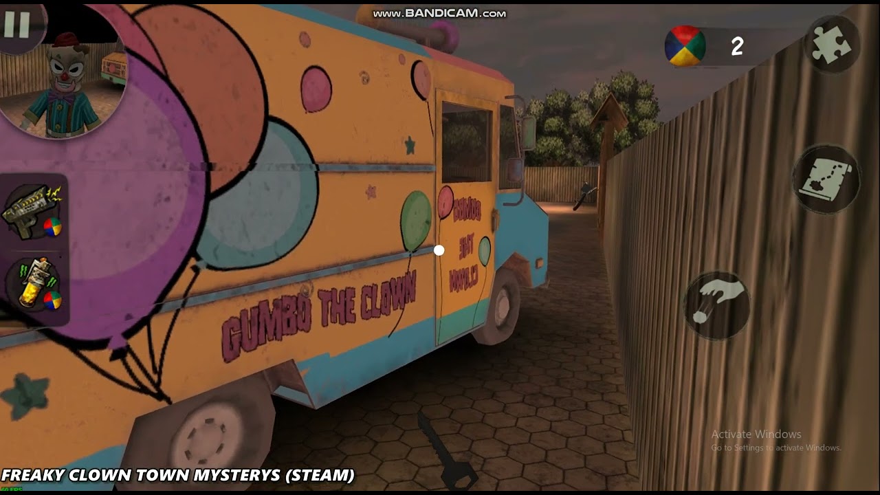 Freaky Clown Town Mystery (STEAM) Part #1 [15 FPS]