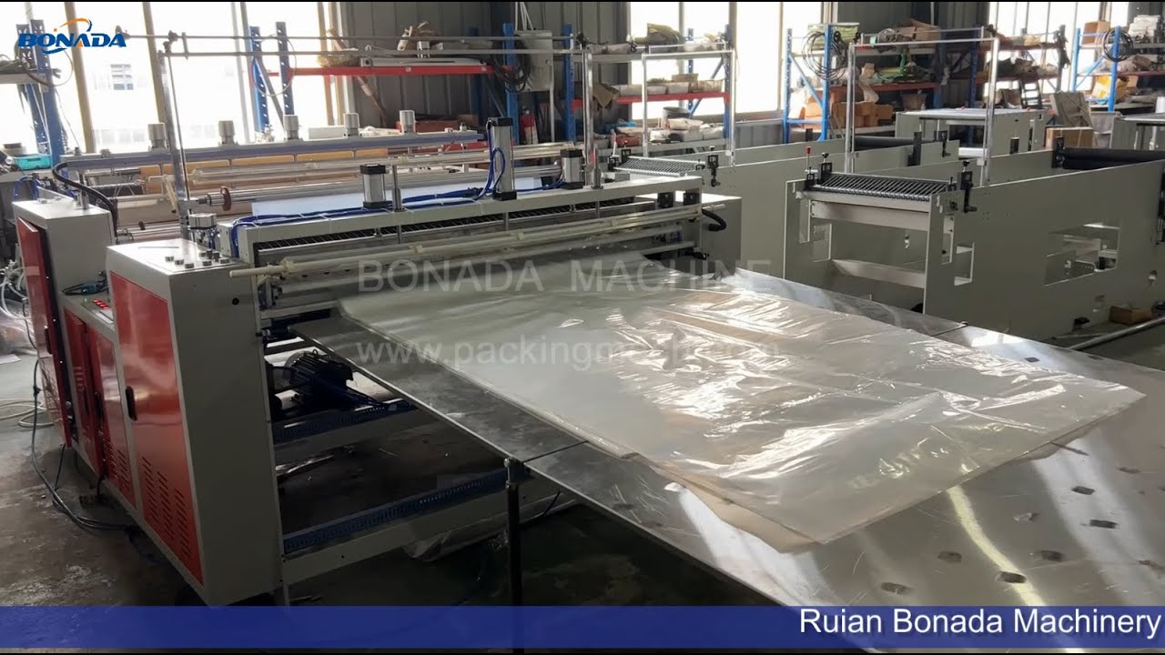 SHXJ-B-1600 Flying Knife Bottom Sealing Bag Making Machine