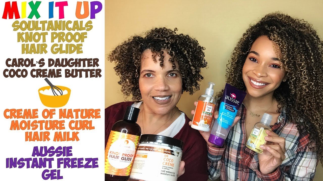 MIX IT UP| Soultanicals, Carol's Daughter, Creme of Nature, Aussie | Wash n' Go