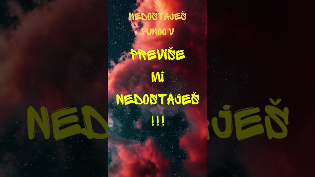 Nedostaje&scaron; Punoo - Odvojenost / Citat - Sa&scaron;a Kovačević - Branim