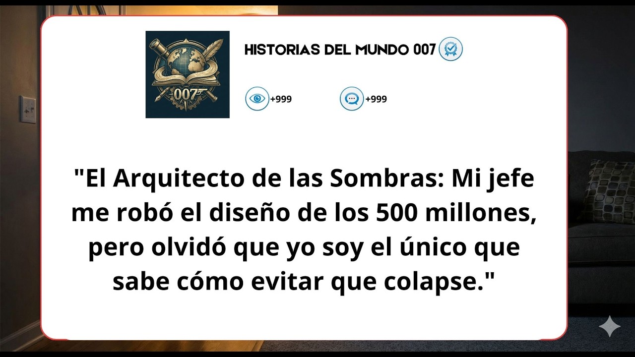 El Arquitecto de las Sombras. VIDEO COMPLETO. HISTORIAS DEL MUNDO 007