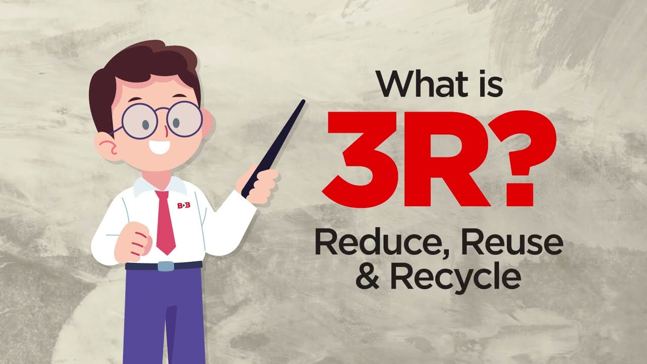 What is 3R? (Reduce, Reuse & Recycle)
