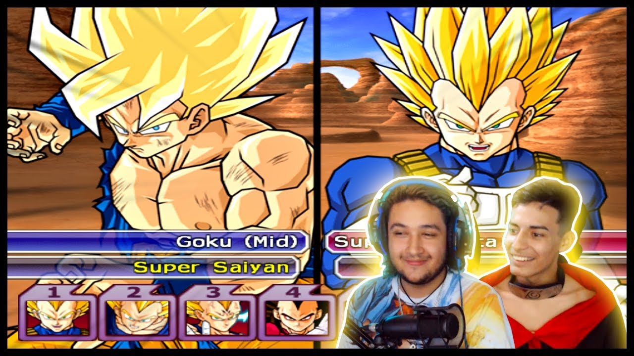 All GOKU vs All VEGETA TEAM!! MULTIPLAYER DBZ Budokai Tenkaichi 3