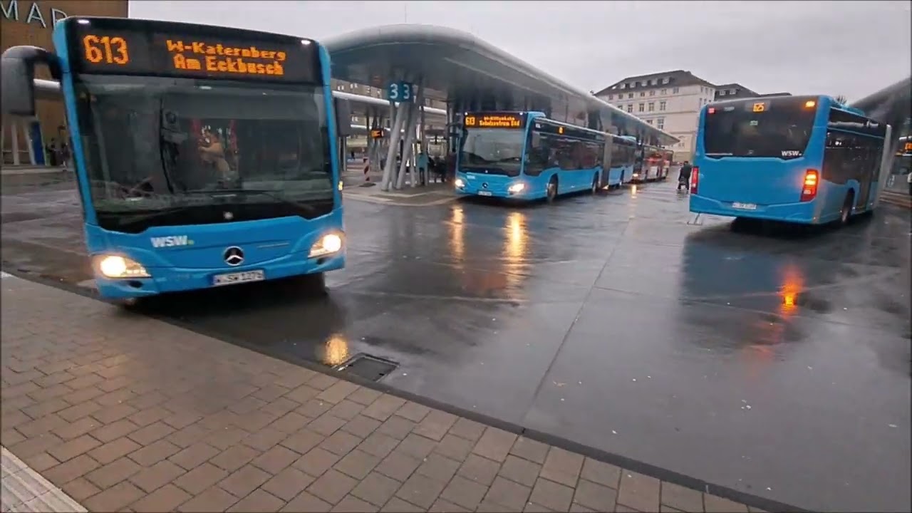 Het openbaar vervoer in Wuppertal 10-10 en 27-11-2024