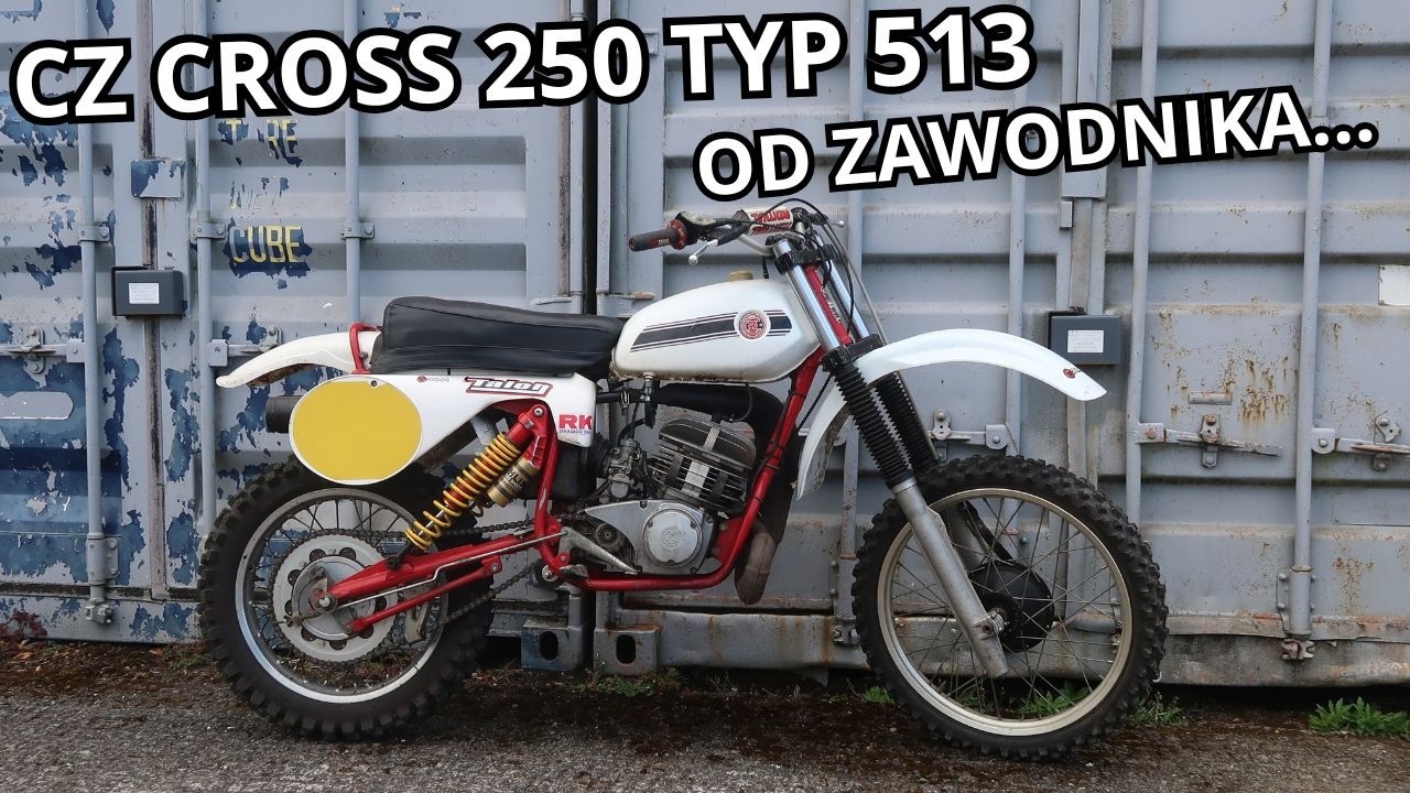 💪 CZ Cross 250 typ 513 - Po raz drugi 😎 Motocykl po zawodniku! 👑