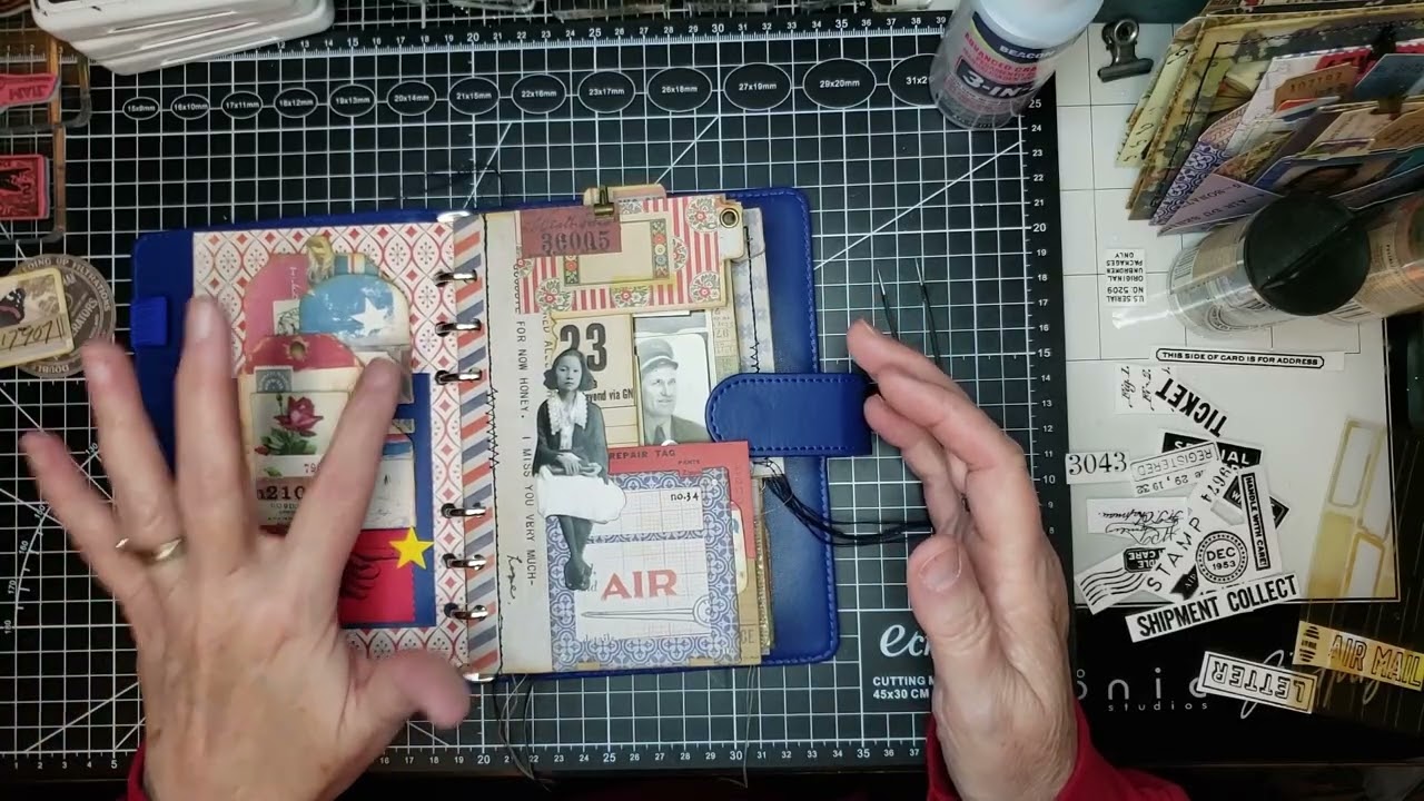 Postal Ring Binder Journal Process Video Part 4
