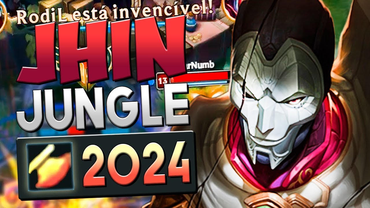 2024 DE AD + 100% CRÍTICO É POSSÍVEL? É A NOVA META DE JHIN JUNGLE! INACREDITÁVEL! - RodiL