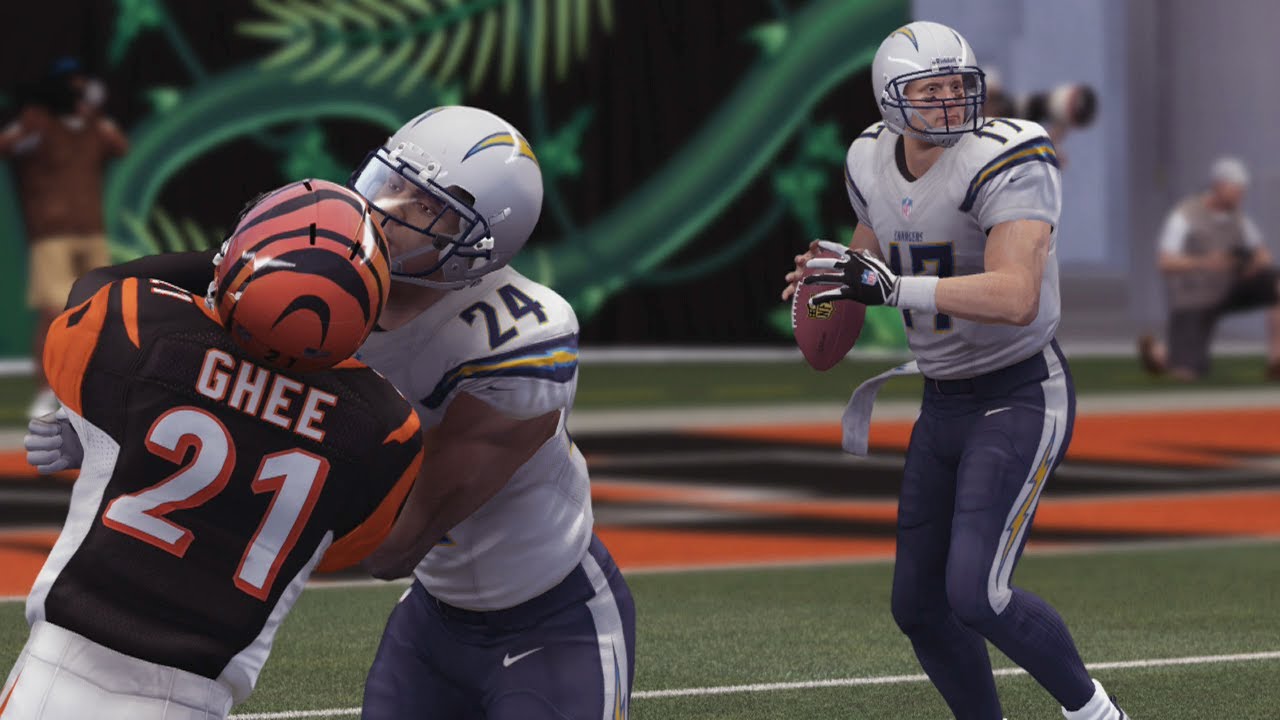San Diego Chargers vs Cincinnati Bengals - NFL Wildcard Playoffs 2014 Madden 25 (PS4)