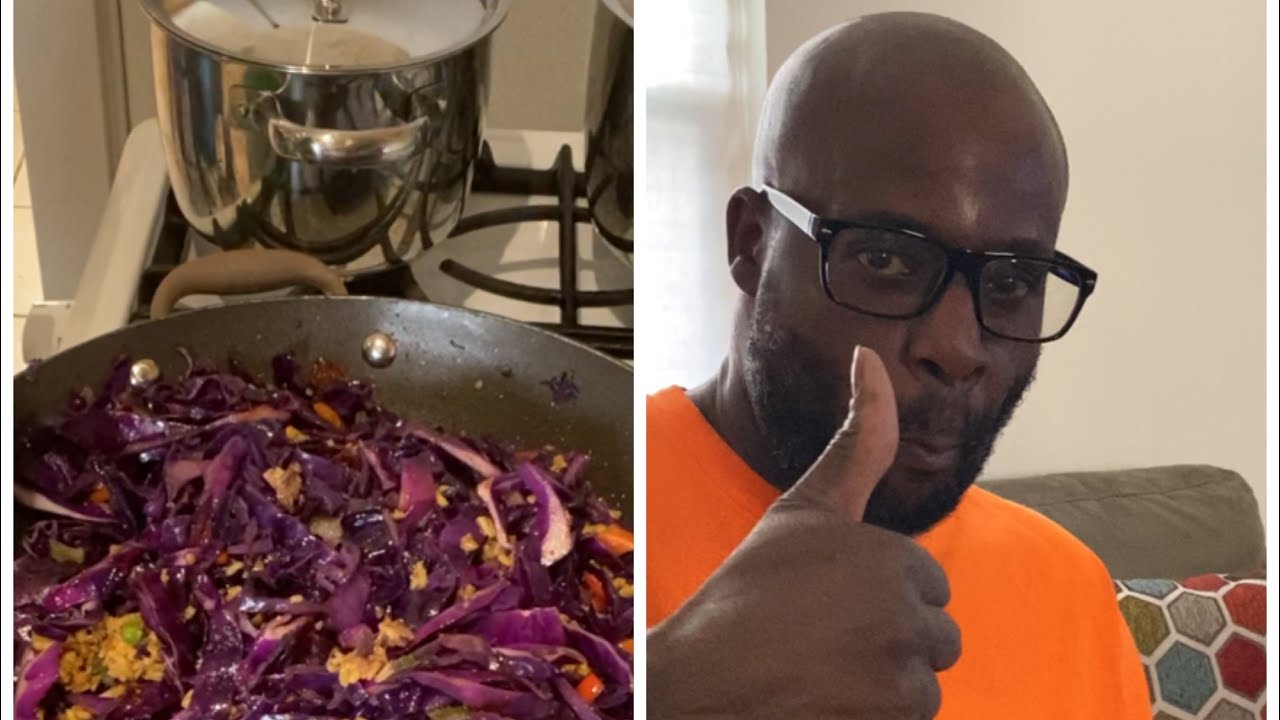 Fried Red Cabbage