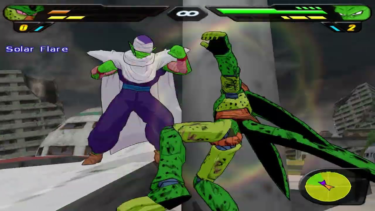 Cell (1st Form) vs. Piccolo kemoryona set 1