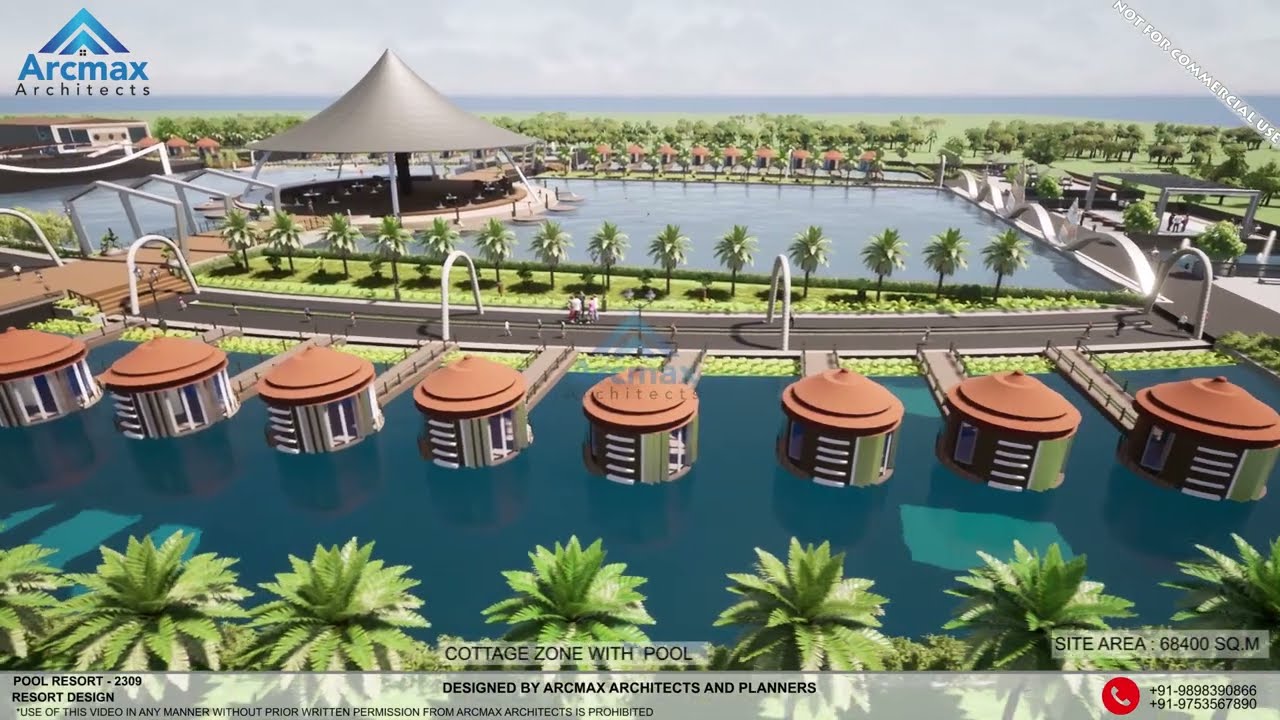 Pool Resort Design Architect