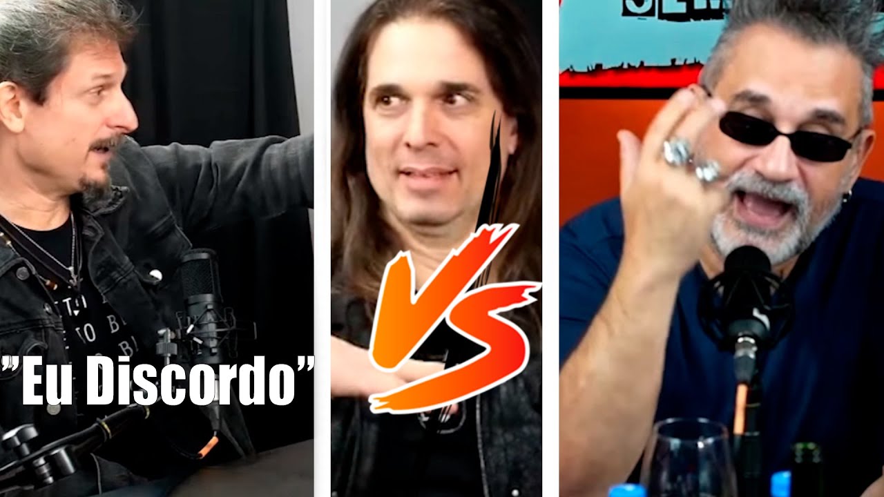 Rafael Bittencourt e Regis Tadeu Sobre ANGRA Ser Uma BOYBAND