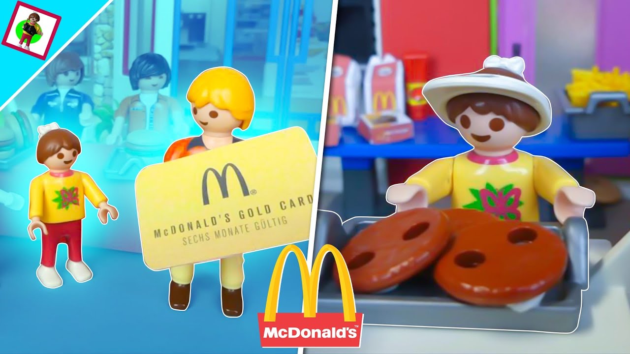 Playmobil Film "lustige Mc Donalds Geschichten" Familie Jansen / Kinderfilm / Kinderserie