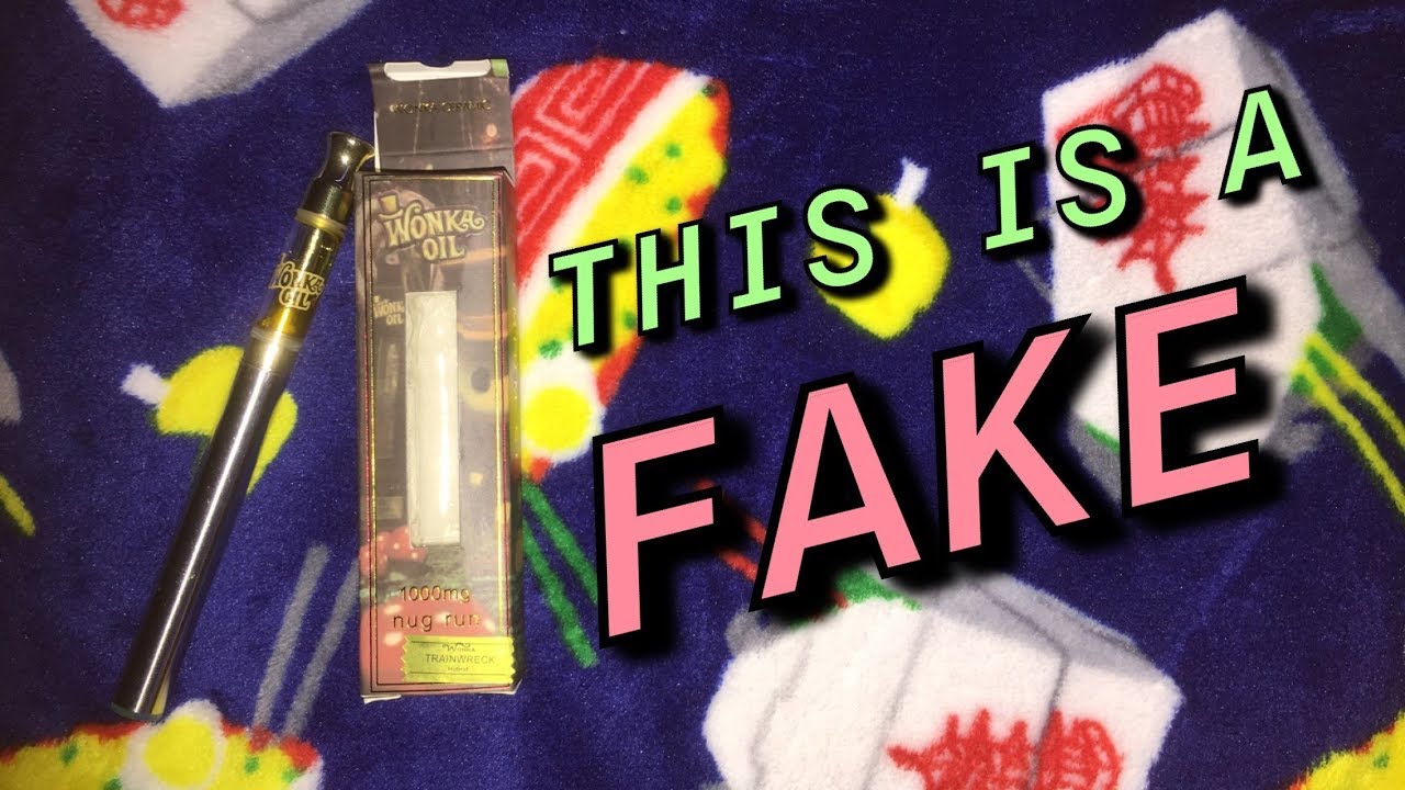 This is what a fake Wonka Oil Cart looks like...