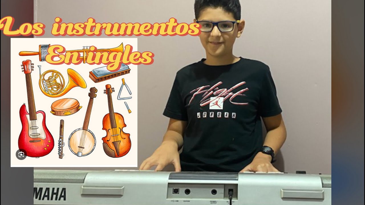 Los instrumentos en inglés 