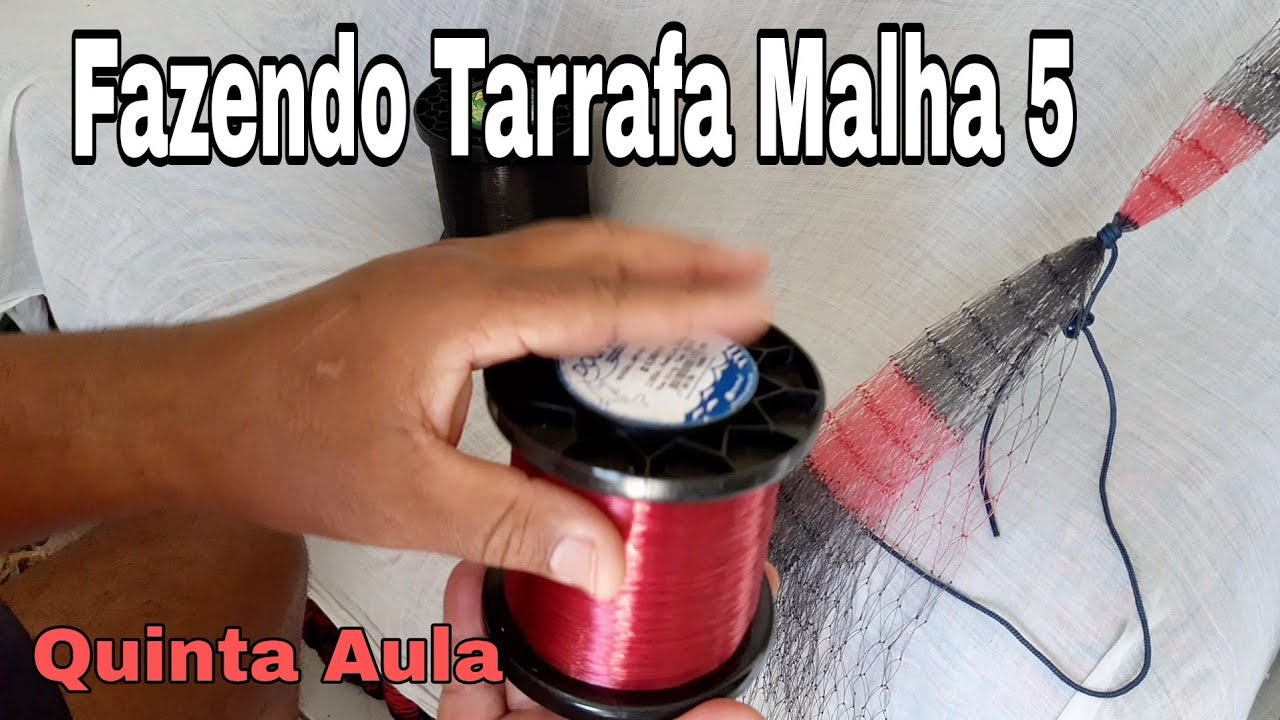 Fazendo Tarrafa Malha 5 Passo a passo 05