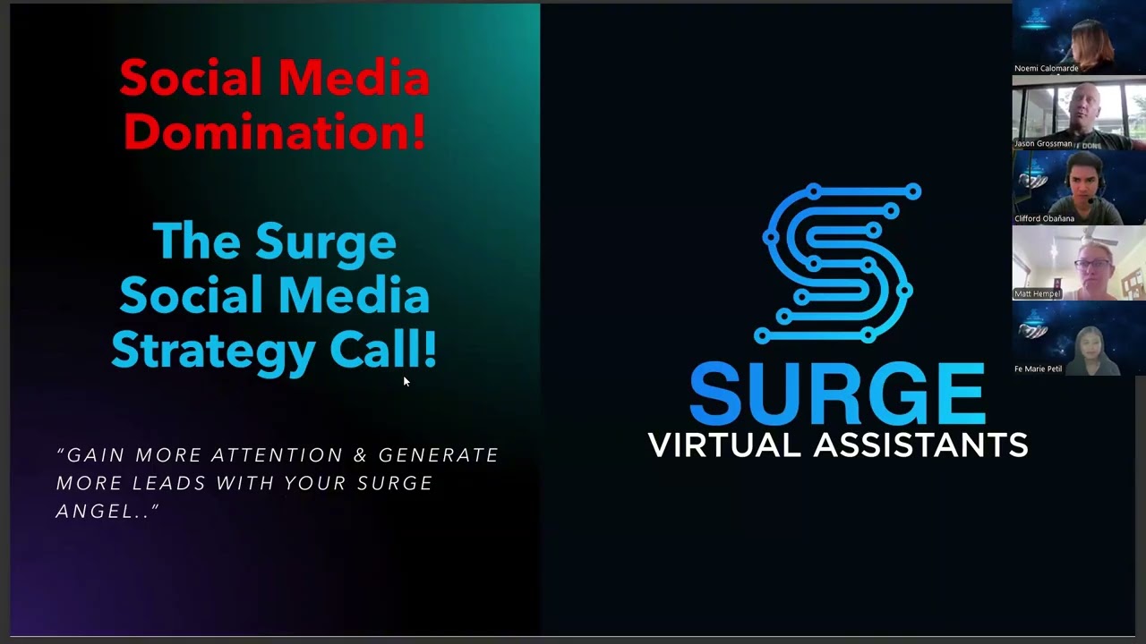 Surge VA Strategy Call 2 – Social Media Domination